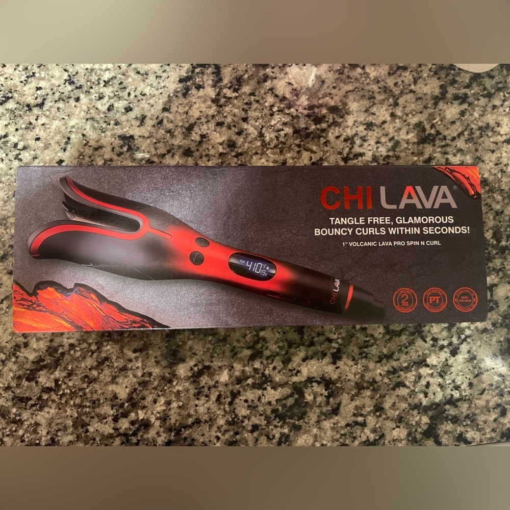 Lava Red Hair Curler - Picture 1 of 15